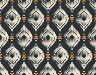 Bild-Nr: 9015477 Vintage veredelte Vorhänge Erstellt von: patterndesigns-com