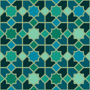 Bild-Nr: 9026108 Marokko Petrol Erstellt von: patterndesigns-com