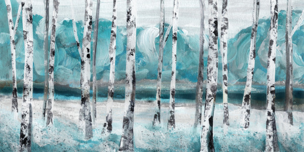 Bild-Nr: 9168872 Aqua Birch Erstellt von: CASA-FINE-ARTS