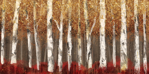 Bild-Nr: 9940224 Red Birch II Erstellt von: CASA-FINE-ARTS