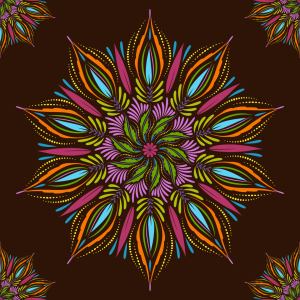 Bild-Nr: 9011936 Modernes Mystisches Mandala Erstellt von: patterndesigns-com