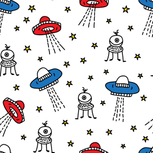 Bild-Nr: 9013564 Kleine Aliens Erstellt von: patterndesigns-com