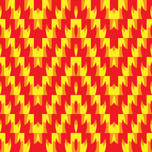 Bild-Nr: 9014887 Zick-Zack Flamme Erstellt von: patterndesigns-com