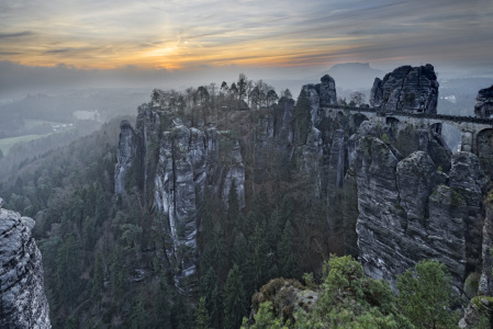 Bild-Nr: 11154156 Bastei im Morgenlicht Erstellt von: Wohlrab