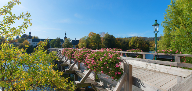 Bild-Nr: 12840866 Brücke Insel Ort am Traunsee Erstellt von: SusaZoom