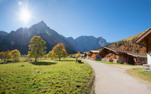 Bild-Nr: 12915573 Engalmen im Karwendel Herbstlandschaft Erstellt von: SusaZoom
