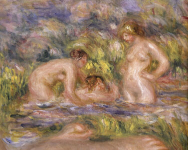 Bild-Nr: 30004504 A.Renoir / Bathers / 1918-19 / Detail Erstellt von: Renoir, Pierre-Auguste