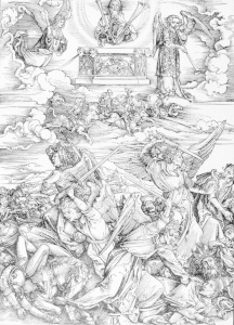 Bild-Nr: 30004560 The Four Angels of Euphrat / Dürer Erstellt von: Dürer, Albrecht