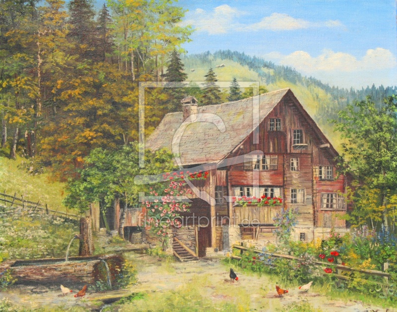 frei wählbarer Bildausschnitt für Ihr Bild auf Papier