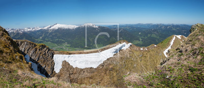 frei wählbarer Bildausschnitt für Ihr Bild auf Papier