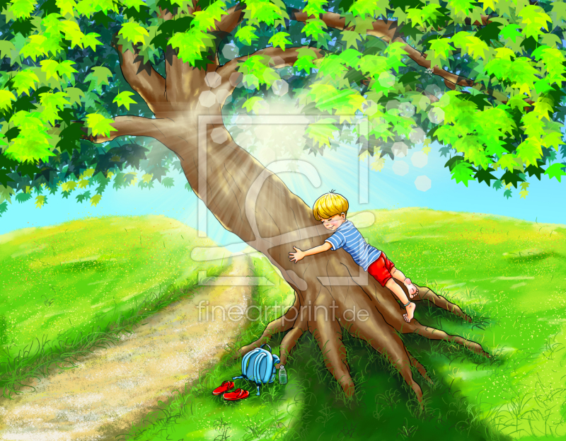 frei wählbarer Bildausschnitt für Ihr Bild auf Papier