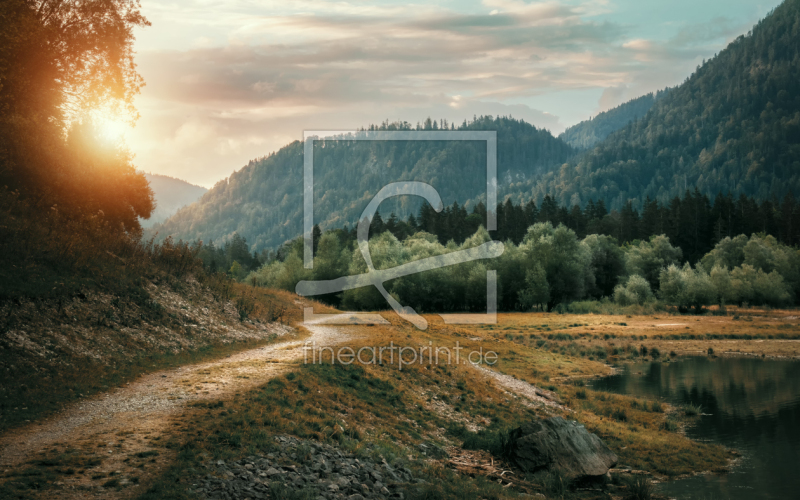 frei wählbarer Bildausschnitt für Ihr Bild auf Papier