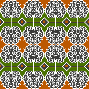 Bild-Nr: 9006862 Opulente Bordüre Erstellt von: patterndesigns-com