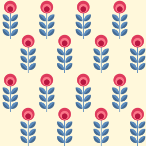 Bild-Nr: 9007339 Folklore Blumenkinder Erstellt von: patterndesigns-com