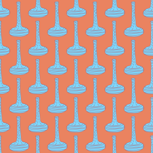 Bild-Nr: 9008173 Boho Doodle Vasen Erstellt von: patterndesigns-com