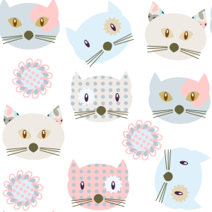 Bild-Nr: 9008931 Katzen tragen Patchwork Erstellt von: patterndesigns-com