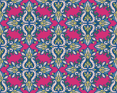Bild-Nr: 9013508 Symmetrischer Blumenstrauß Erstellt von: patterndesigns-com