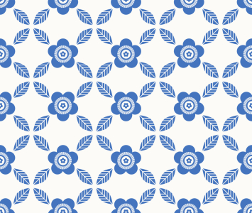 Bild-Nr: 9015176 Blätterwerk In Voller Blüte Erstellt von: patterndesigns-com