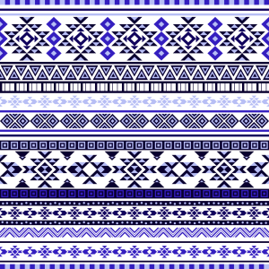 Bild-Nr: 9015506 Ethnische Bordüre Erstellt von: patterndesigns-com