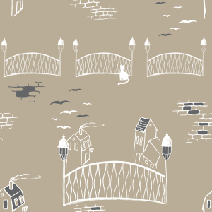 Bild-Nr: 9025798 Kätzchenbrücke In Paris Erstellt von: patterndesigns-com