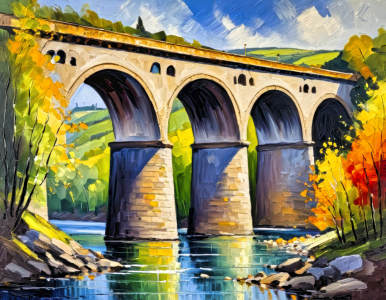 Bild-Nr: 12870922 Bogenviadukt KI Erstellt von: XYRIUS