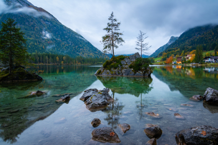 Bild-Nr: 12919058 Herbstabend am Hintersee Erstellt von: Martin Martin Wasilewski