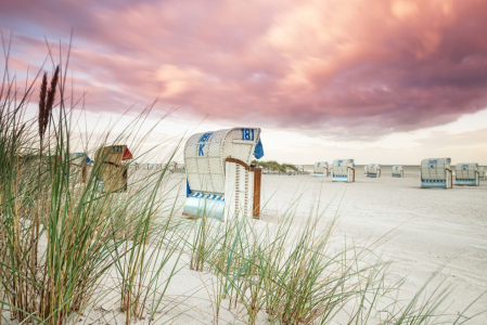 Bild-Nr: 12921137 Sonnenuntergang am Strand Erstellt von: Nordbilder