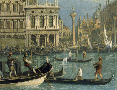 Bild-Nr: 30007397 Venice, Piazzetta / Pai.b.Canaletto Erstellt von: Canal, Giovanni Antonio & Bellotto, Bernardo