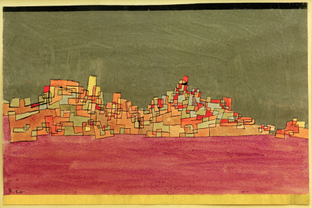 Bild-Nr: 30009794 P.Klee,Zweihügel Stadt (Two Hills City) Erstellt von: Klee, Paul
