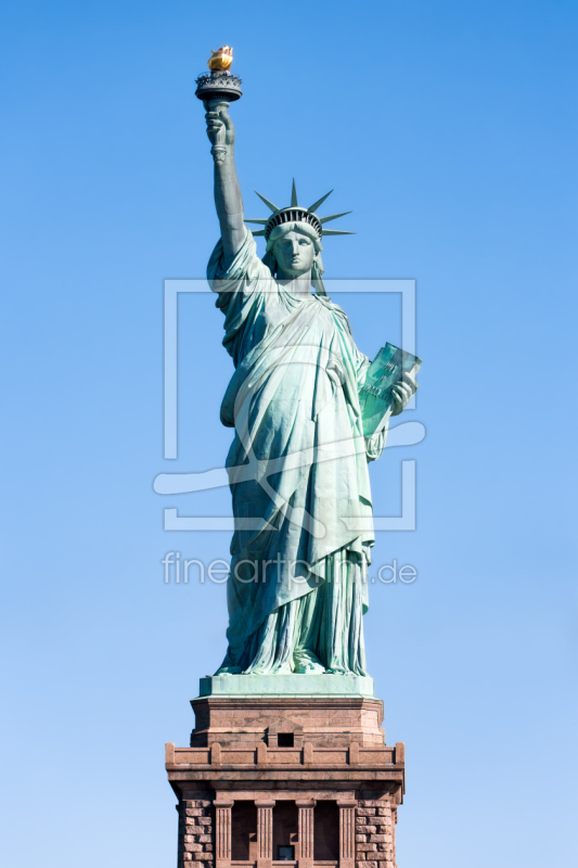 Freiheitsstatue in New York als Poster drucken