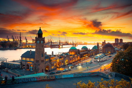 Bild-Nr: 11970791 Hamburg Landungsbrücken Erstellt von: euregiophoto