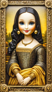 Bild-Nr: 12825043 Ich bin Marie als Mona Lisa KI Erstellt von: XYRIUS