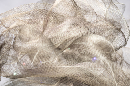 Bild-Nr: 12898203 Feines Gewebe in Beige mit Faltenstruktur Erstellt von: Sandra Höfer