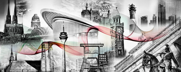 Bild-Nr: 11542908 Deutschland Collage  Erstellt von: Galerie-Fotoeffekt