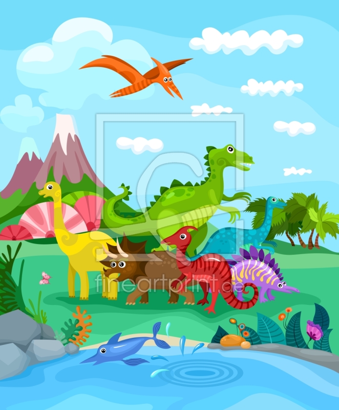 frei wählbarer Bildausschnitt für Ihr Bild auf Tapete