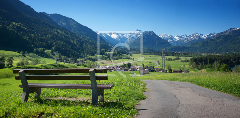 frei wählbarer Bildausschnitt für Ihr Bild auf Tapete