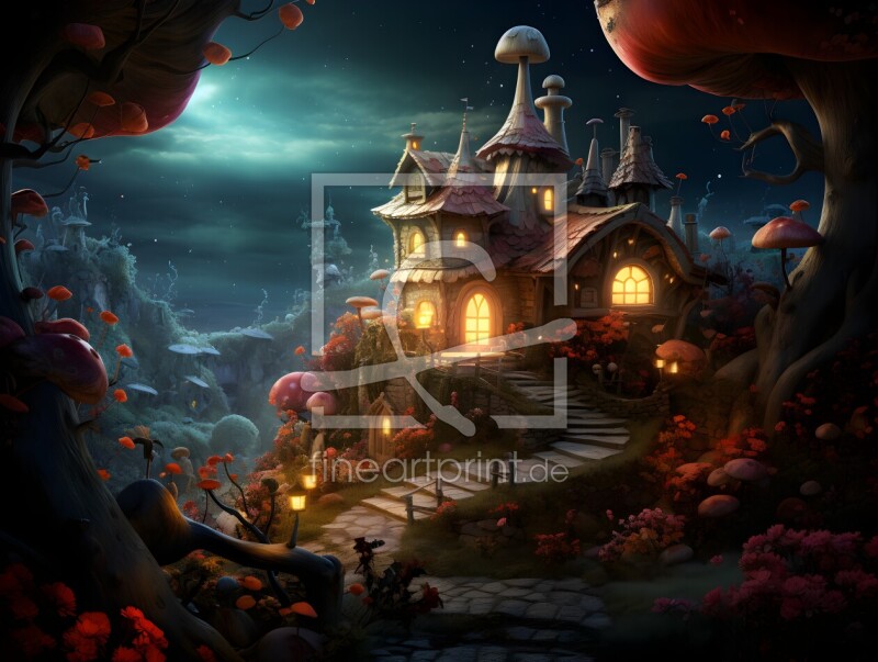 frei wählbarer Bildausschnitt für Ihr Bild auf Tapete