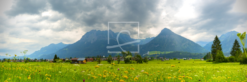 frei wählbarer Bildausschnitt für Ihr Bild auf Tapete