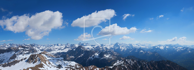 frei wählbarer Bildausschnitt für Ihr Bild auf Tapete