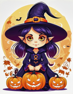 Bild-Nr: 12849342 Halloweenchen KI Erstellt von: XYRIUS