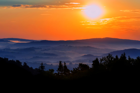 Bild-Nr: 12880700  Sächsische Schweiz - Sonnenaufgang Papststein Erstellt von: uh-Photography