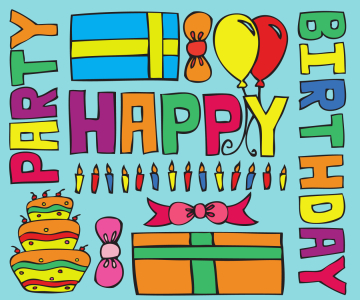 Bild-Nr: 9006299 Happy Birthday Party Erstellt von: patterndesigns-com