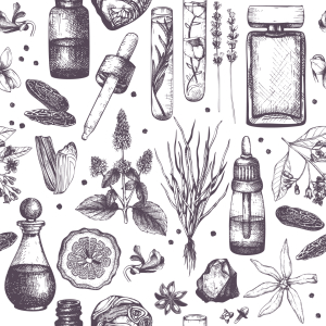 Bild-Nr: 9013432 Parfümerielabor Erstellt von: patterndesigns-com