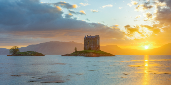 Bild-Nr: 12438443 Castle Stalker in Schottland Erstellt von: Michael Valjak