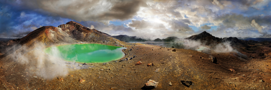 Bild-Nr: 12692530 Tongariro Emerald Lake Erstellt von: Michael  Rucker