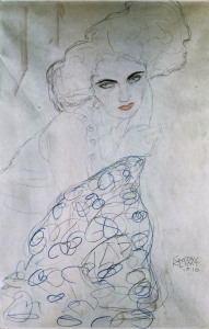 Bild-Nr: 30001268 G.Klimt/ Study for Portrait of Lady/1910 Erstellt von: Klimt, Gustav