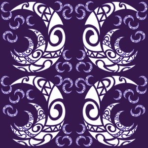 Bild-Nr: 9010893 Verzierter Mond Erstellt von: patterndesigns-com