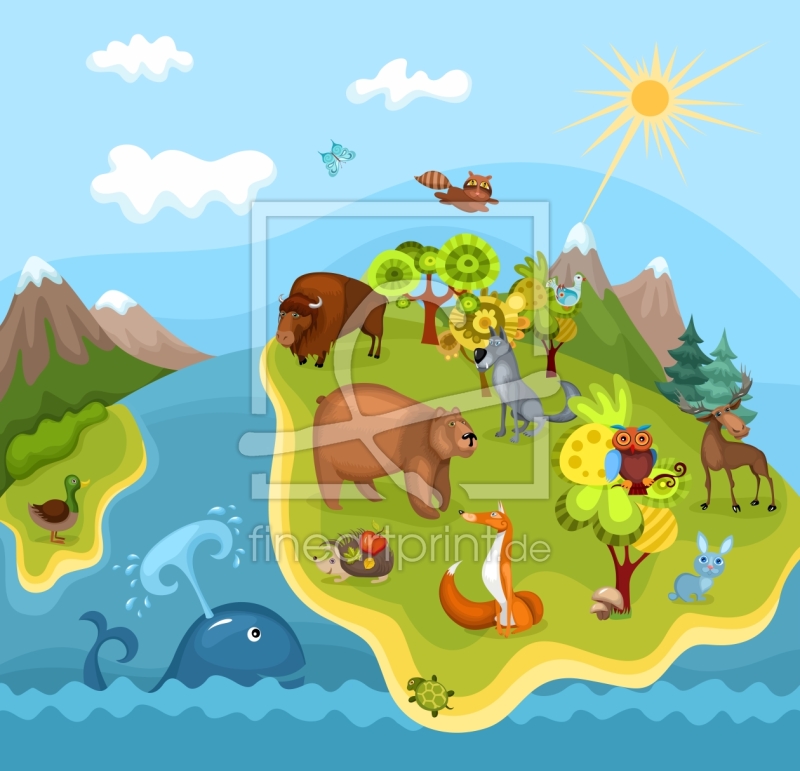 frei w&auml;hlbarer Bildausschnitt f&uuml;r Ihr Bild auf Tischdecke