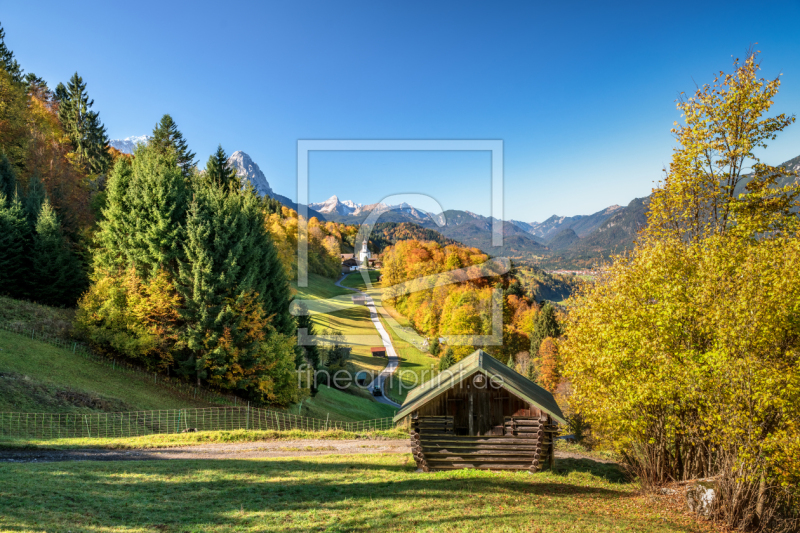 frei wählbarer Bildausschnitt für Ihr Bild auf Tischdecke