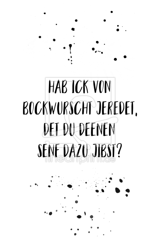 frei wählbarer Bildausschnitt für Ihr Bild auf Tischdecke